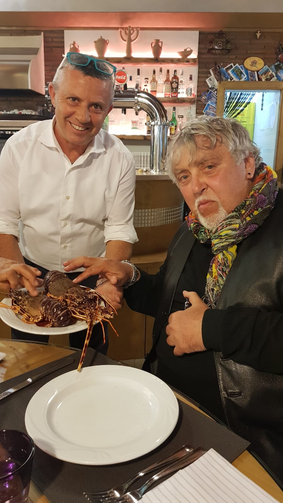 L’attore Maurizio Mattioli al Pirata di Cervia