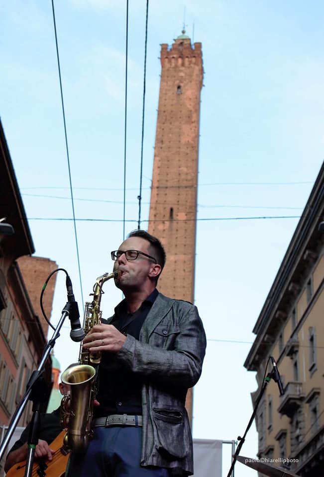 Il sindaco jazzista in visita a Cesenatico