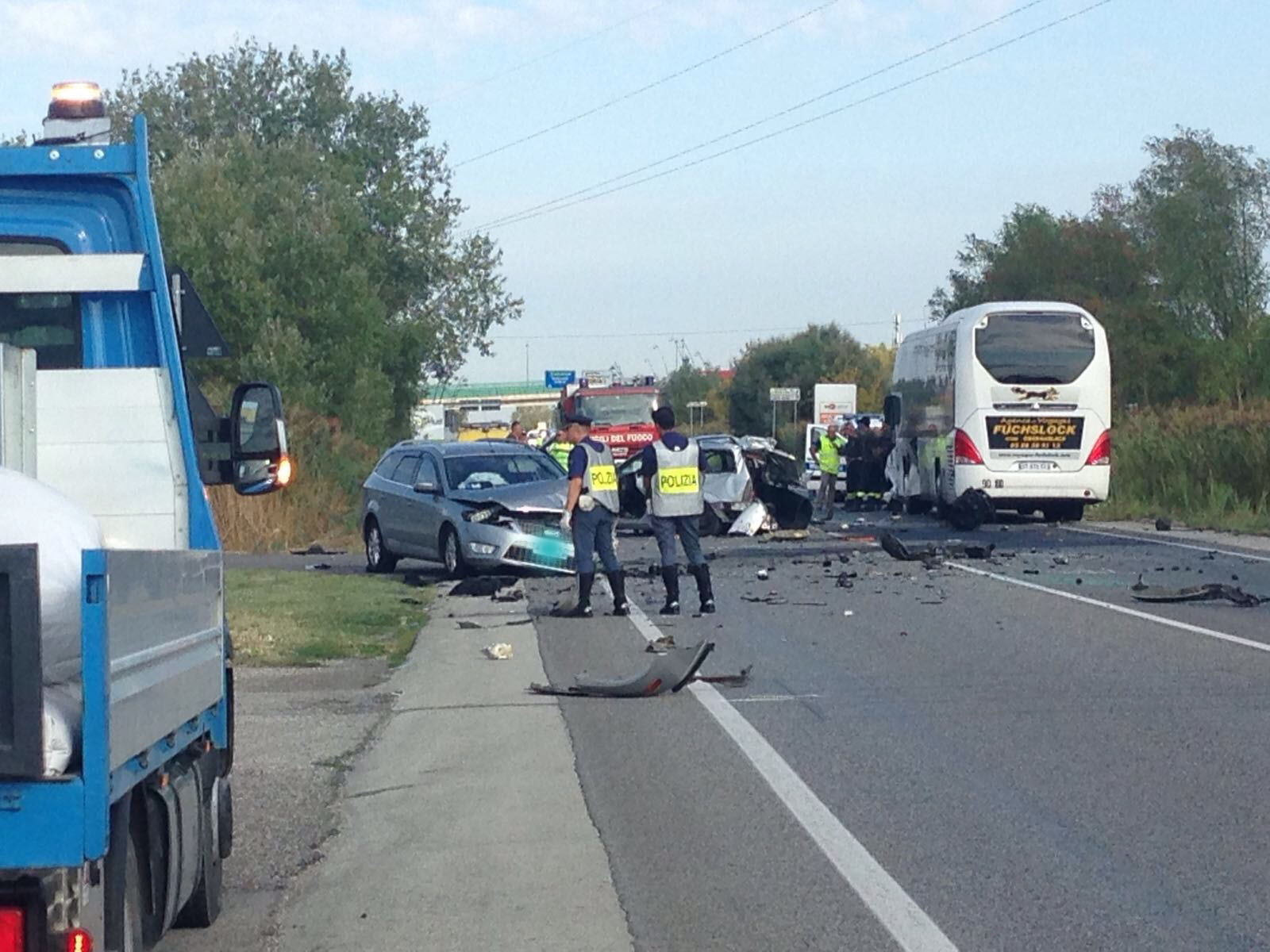 Emilia Romagna al terzo posto in Italia per incidenti stradali