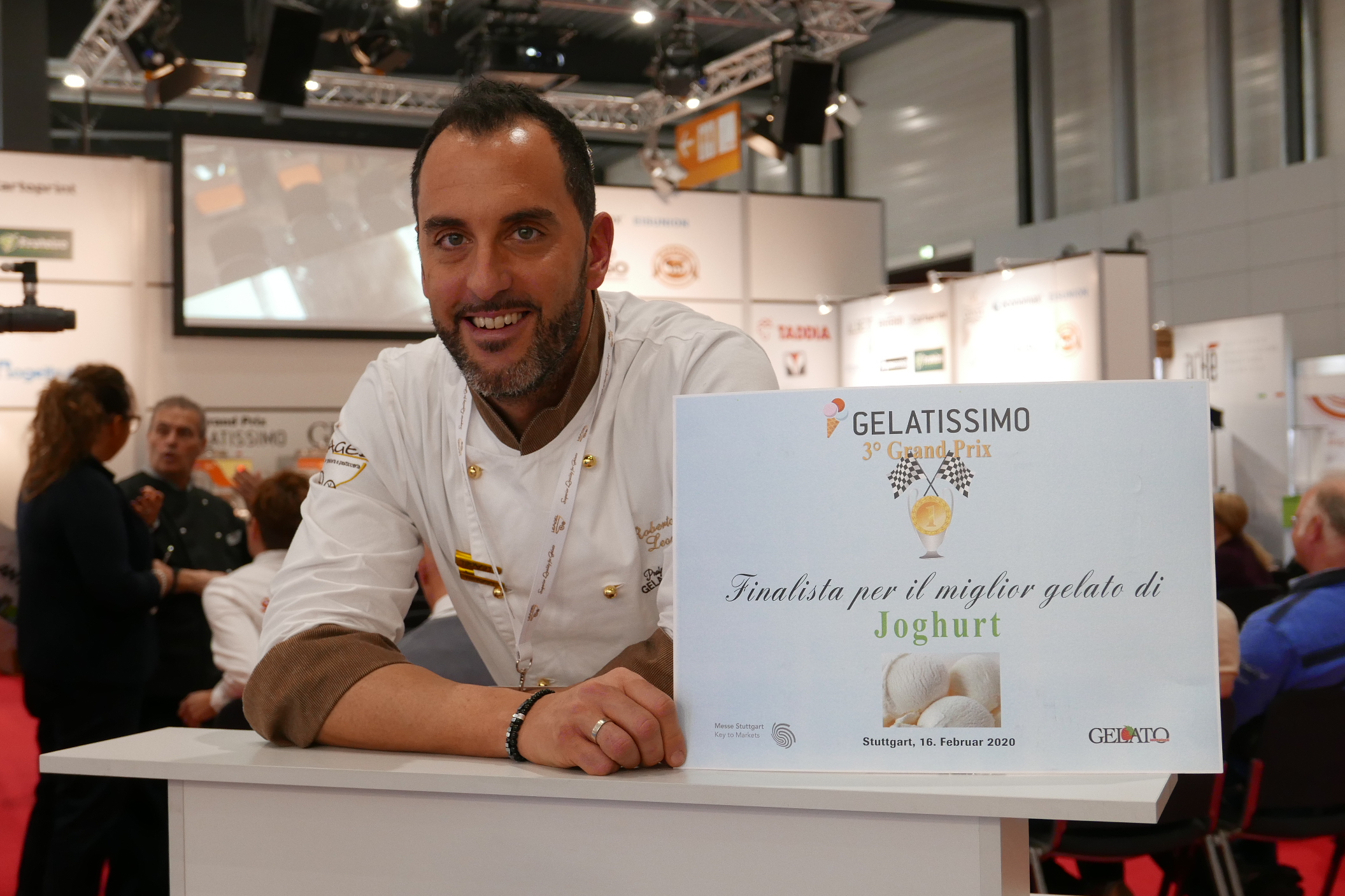 Roberto Leoni difende il gelato italiano in Germania