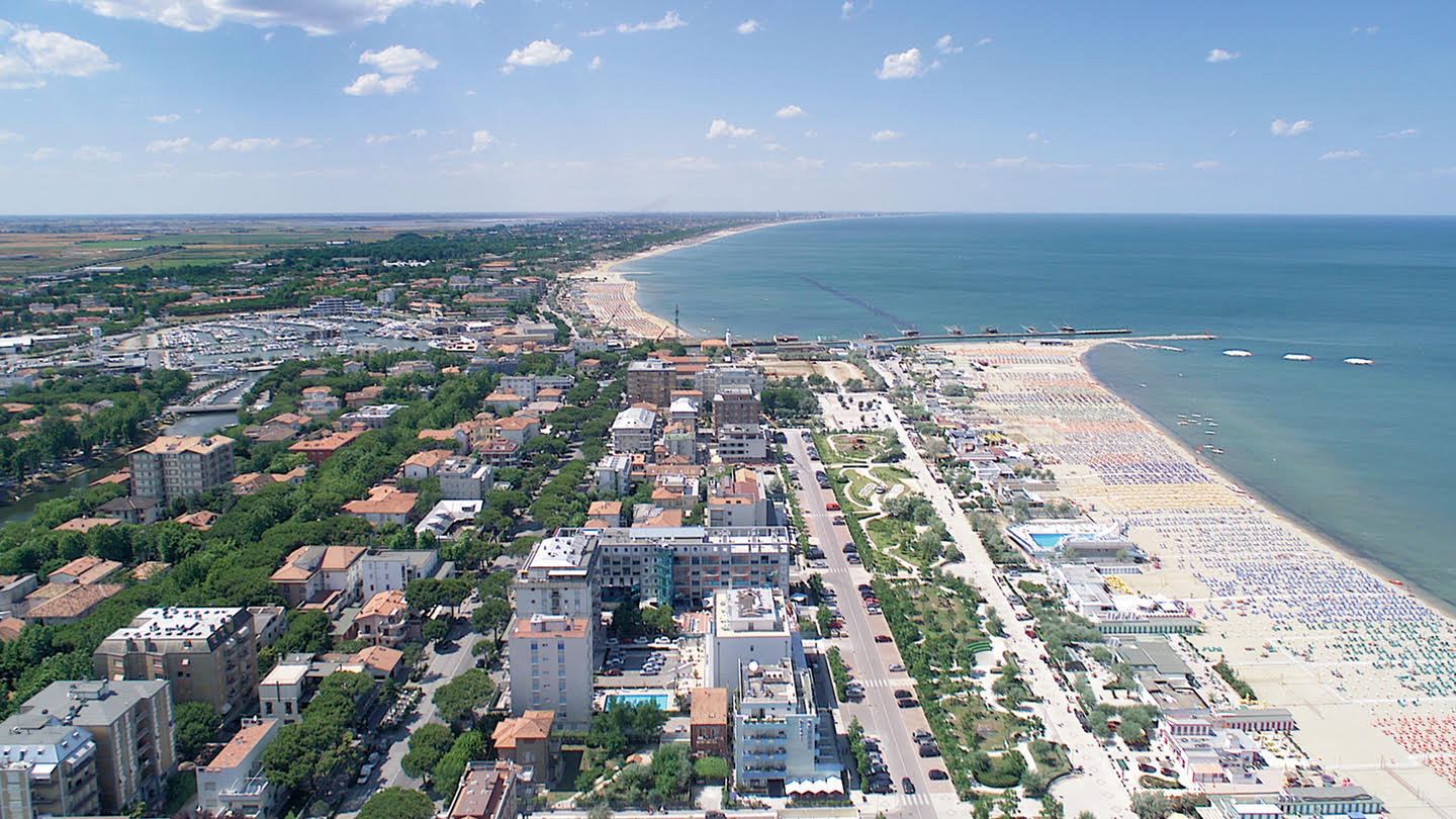 VIDEO – I viali di Cesenatico come non li avete mai visti