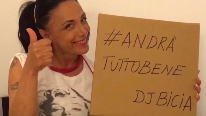 Un grido dalla consolle “Andrà tutto bene”