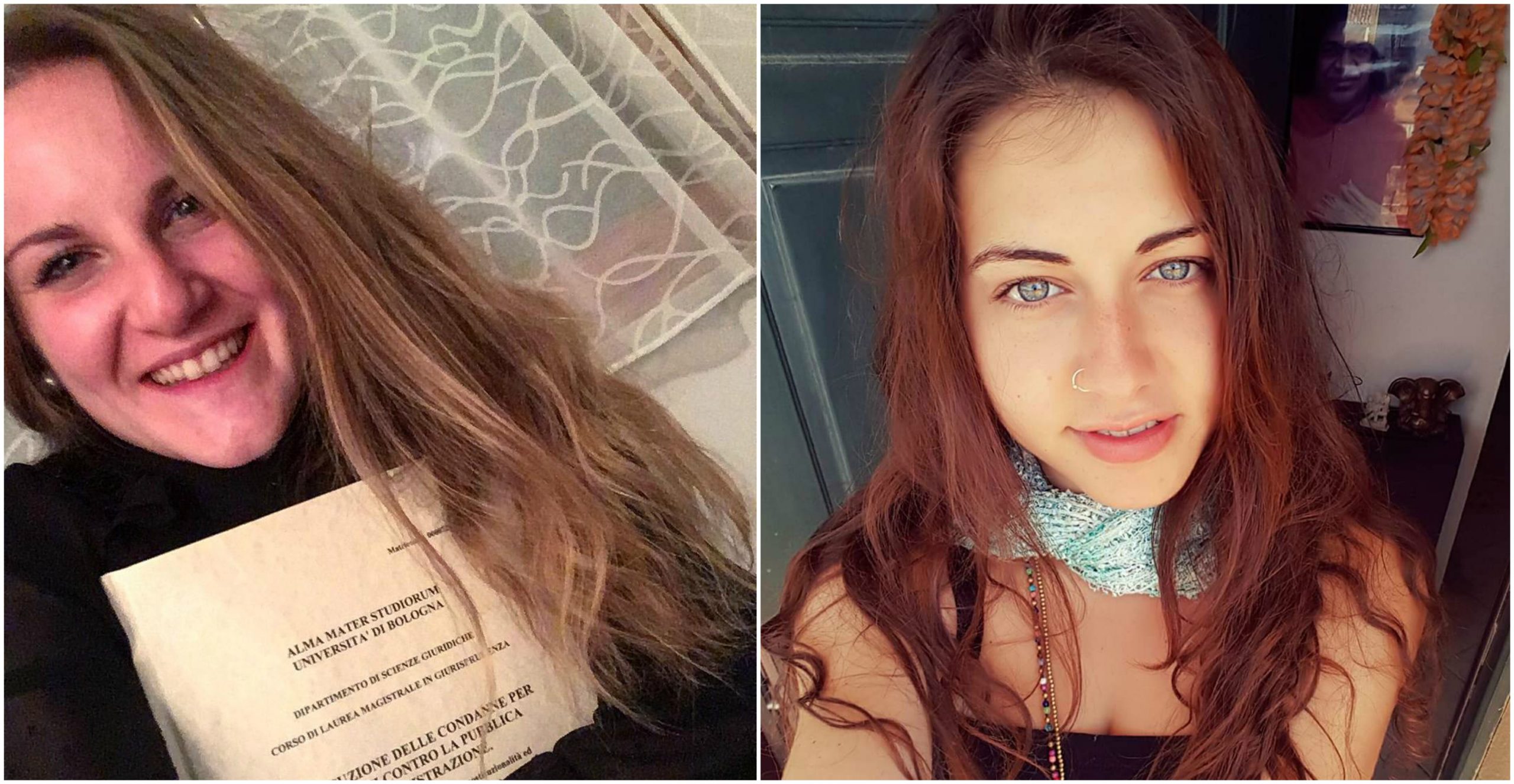 Lara e Greta: “La nostra laurea in pigiama e ciabatte”