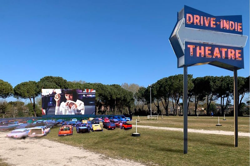 Le Indie si organizzano e pensano al drive-in