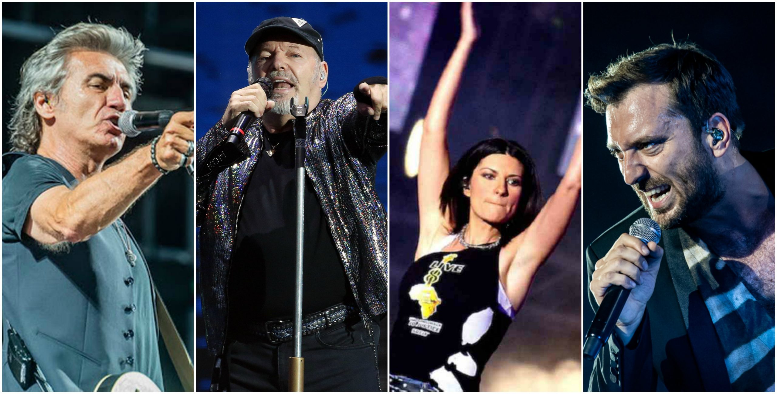 Vasco, Cremonini, Pausini e Ligabue: arrivederci al 2021