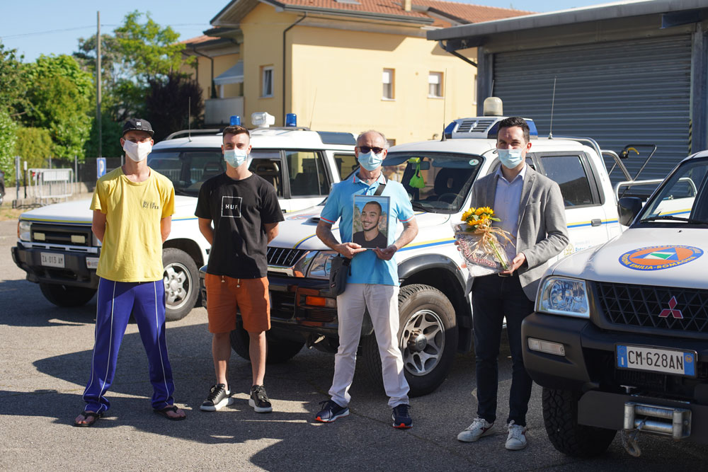 Omaggio e donazione in nome di Mattia FOTO