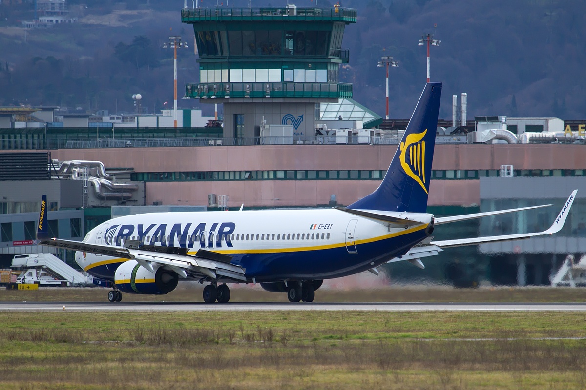 Ripresi oggi i voli Ryanair dall’aeroporto di Bologna