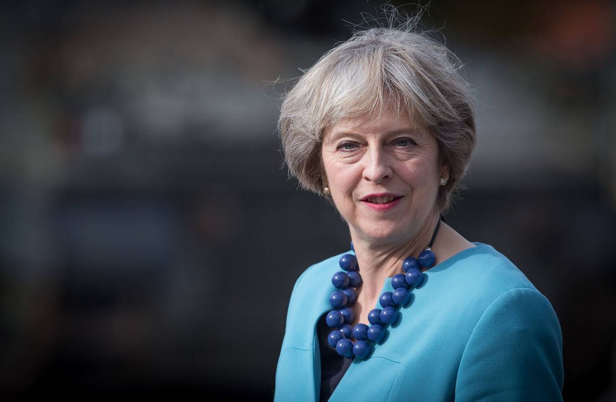 L’ex primo ministro del Regno Unito Theresa May in visita ufficiale a San Marino