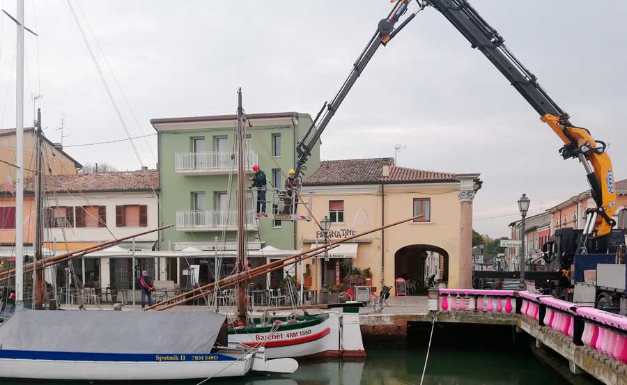 presepe marineria porto canale