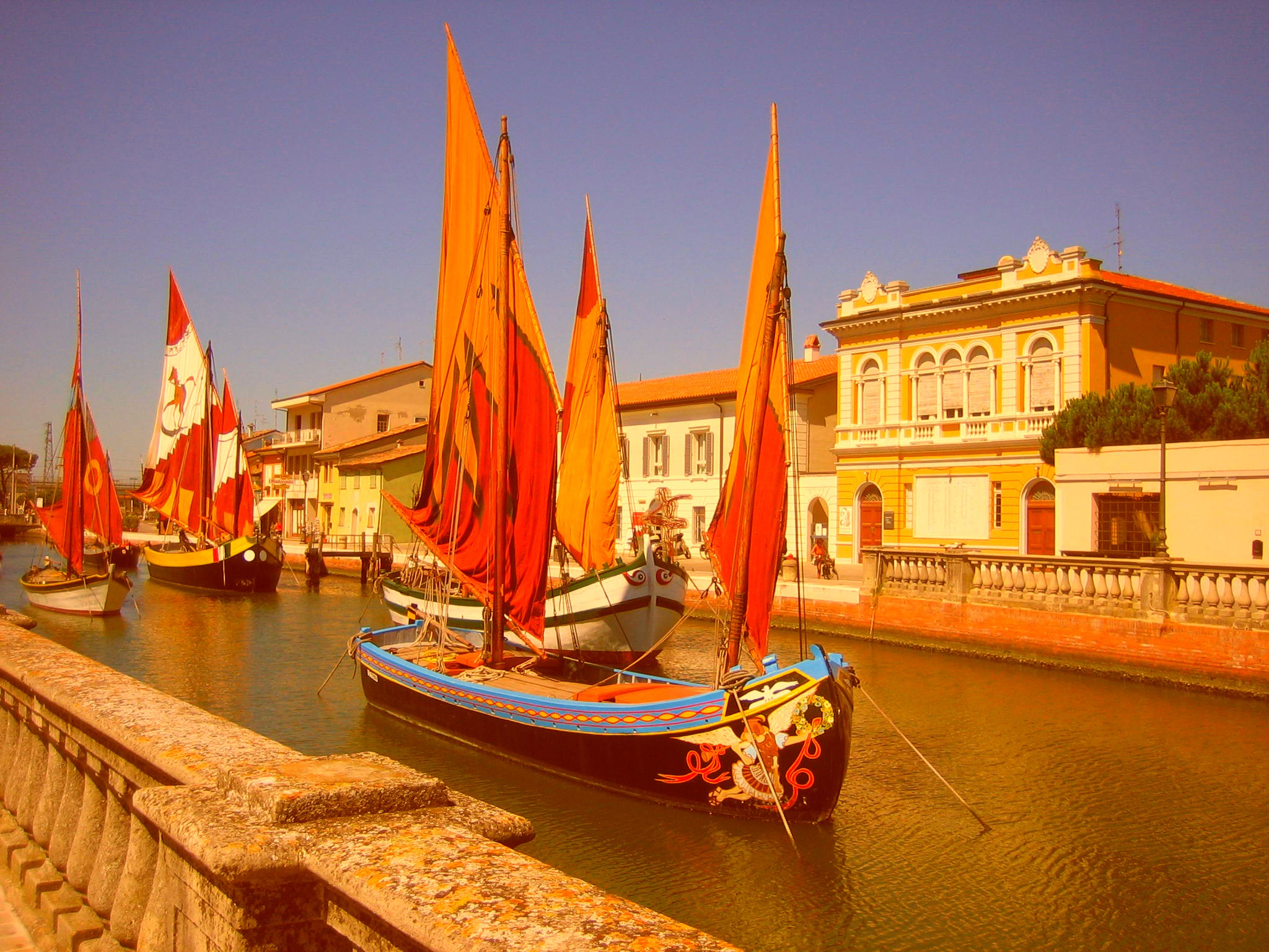 Oggi Cesenatico si è risvegliata in zona arancione