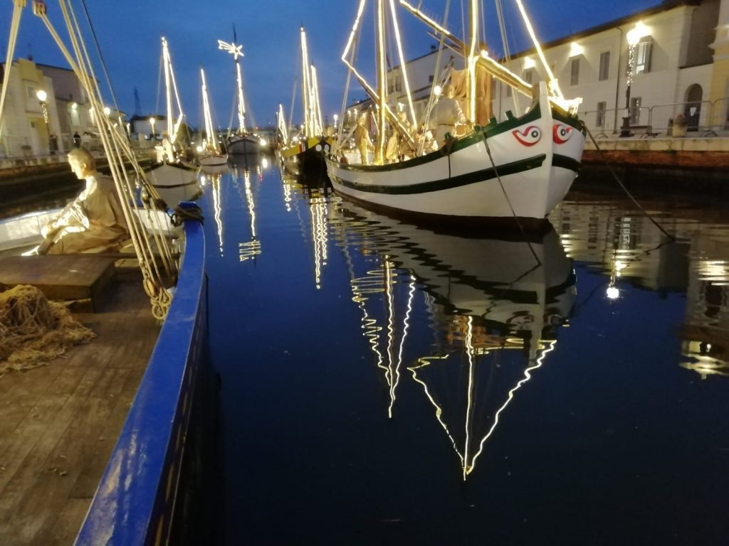 presepe galleggiate cesenatico