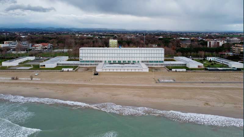 La spiaggia di Cesenatico dopo la mareggiata VIDEO