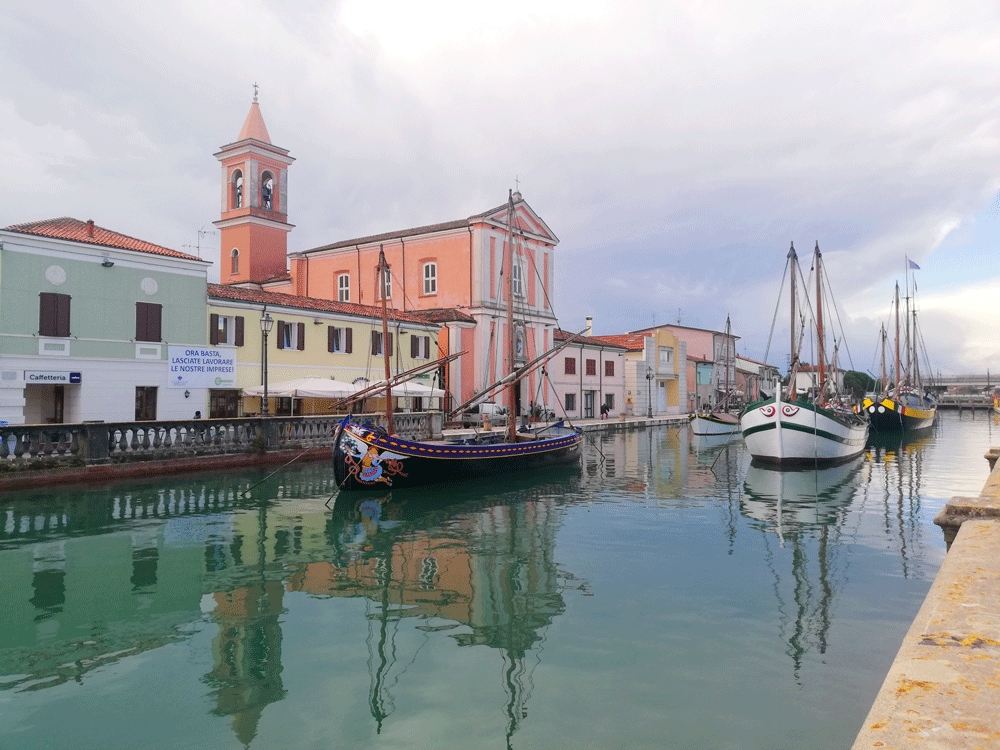 Acqua alta a Cesenatico. Cosa succede