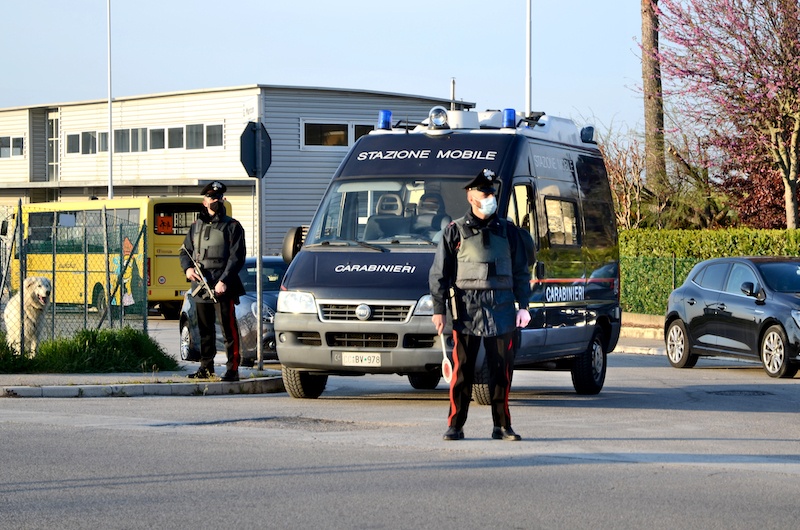 Pioggia di multe per non aver rispettato il coprifuoco