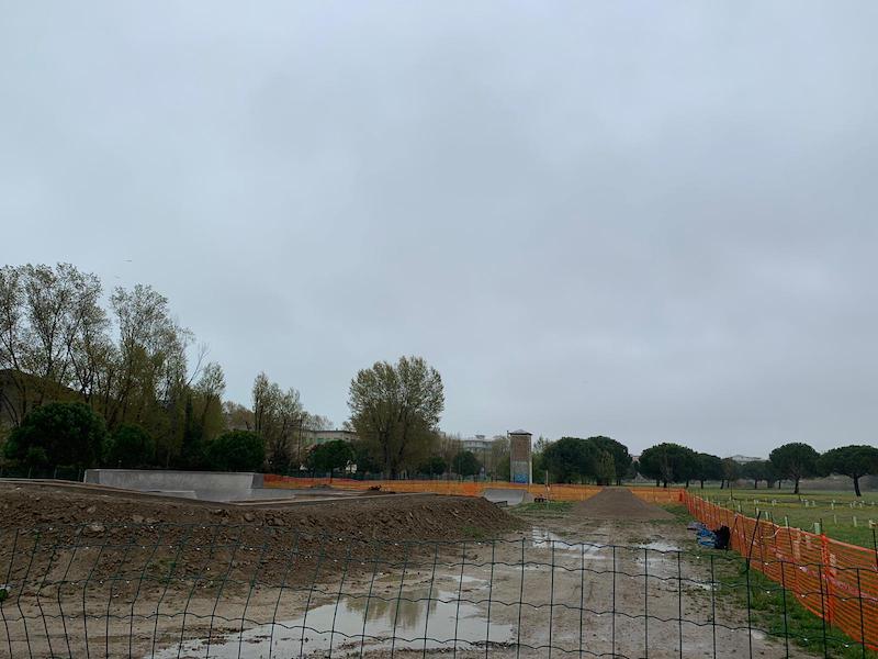 Allestito il cantiere allo Skatepark: al via i lavori