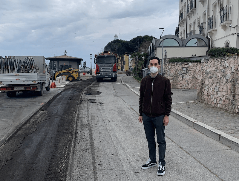 Piano asfalti 2021: partono i lavori in via del Porto