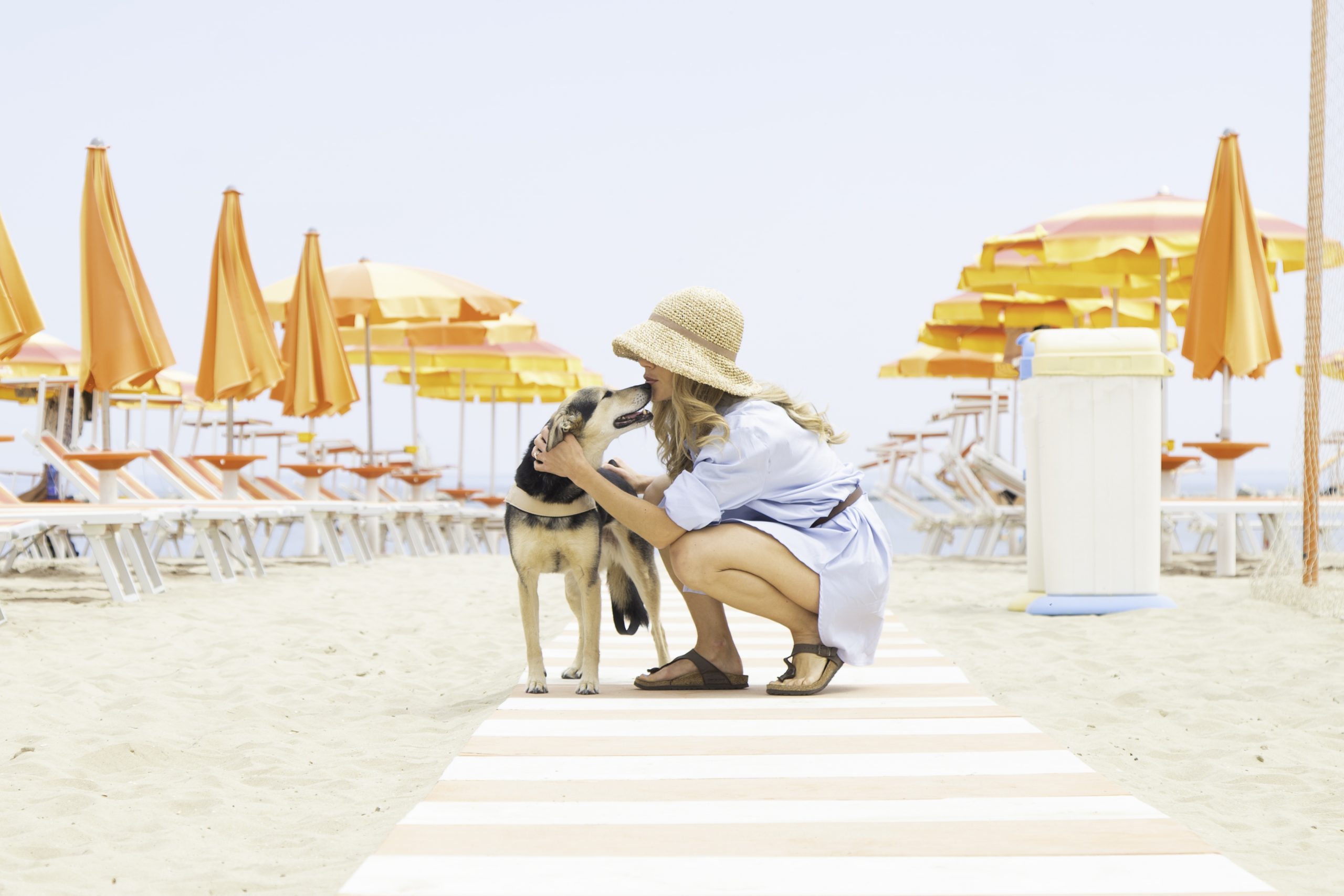 Vivere la spiaggia con i nostri fedeli amici!