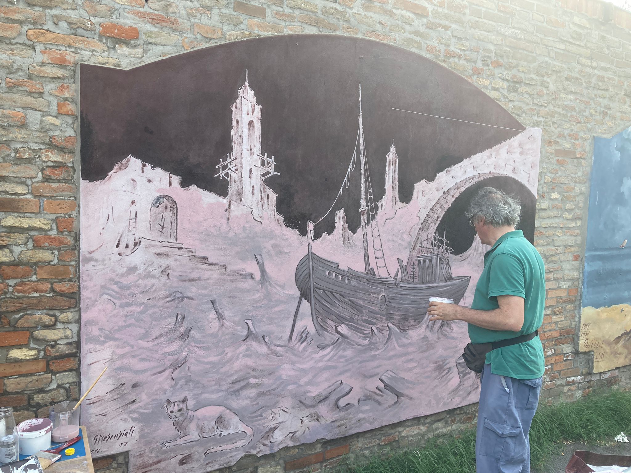 Al via il restauro dei murales di Mercuriali