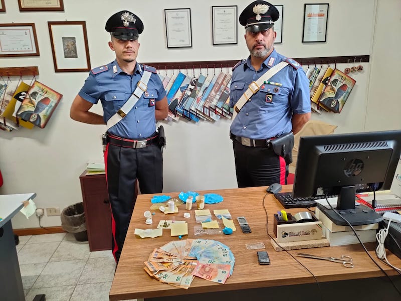 Pizzicato con la cocaina negli slip, arrestato