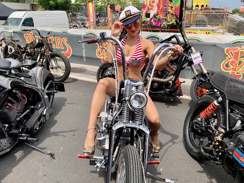 biker bikini benefit