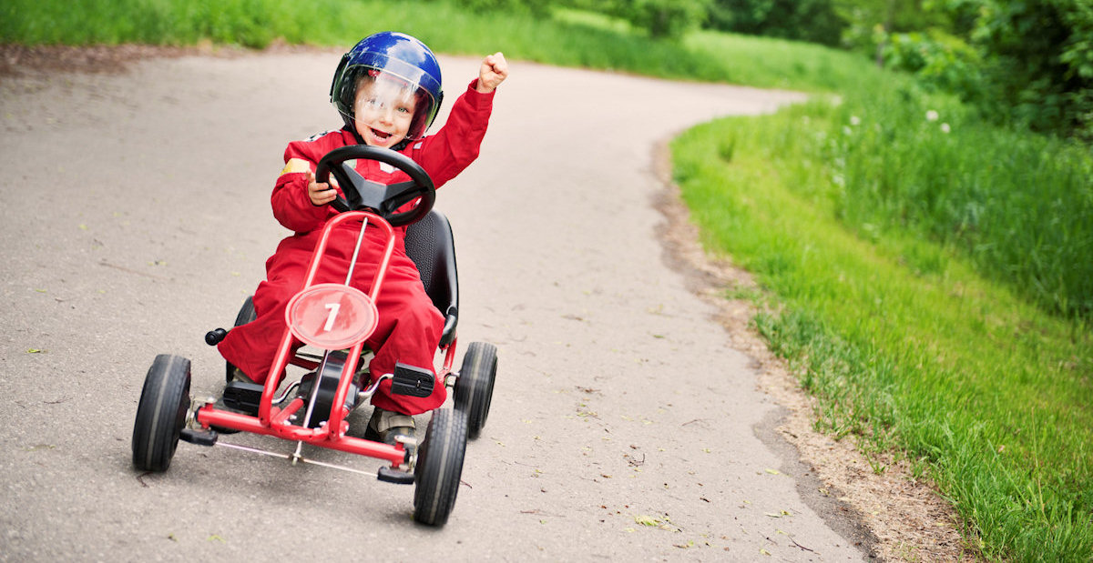 Un gran premio per auto a pedali, via alle iscrizioni!