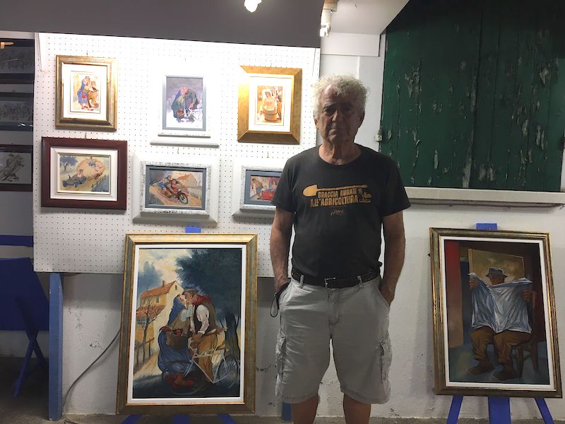 Tutta la Romagna nelle tele di Romano Buratti