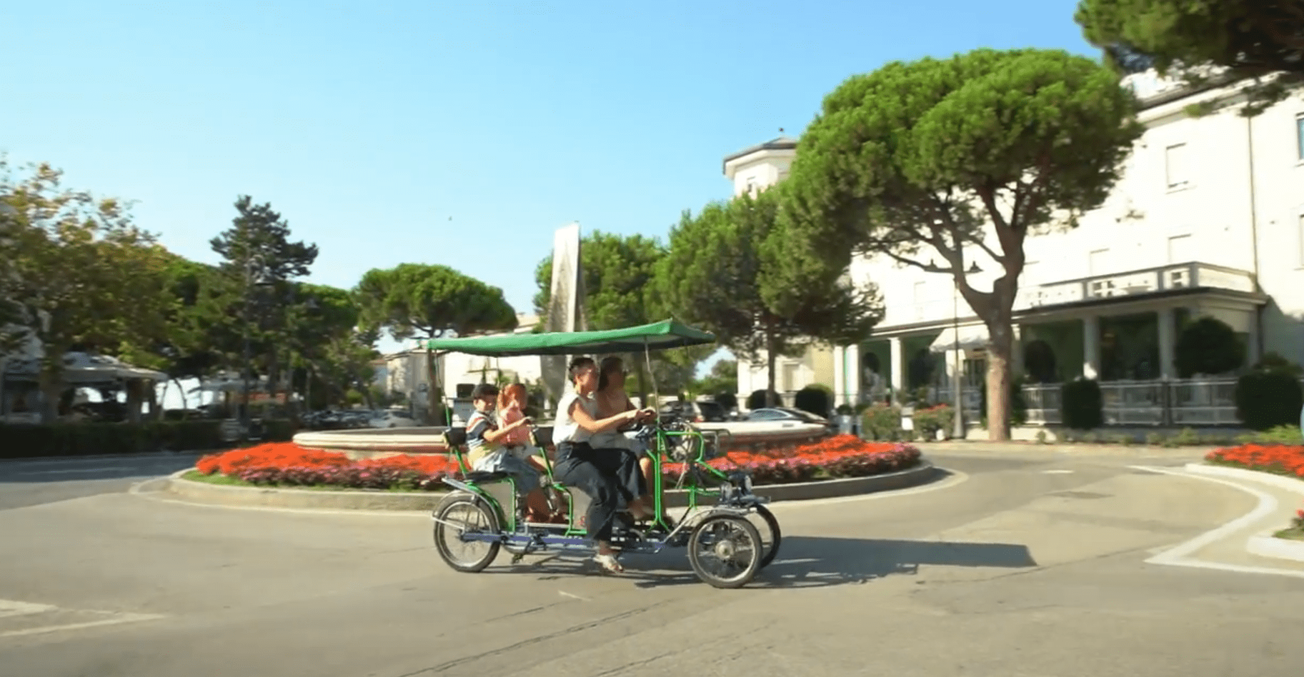 Tour in risciò attraverso Cesenatico