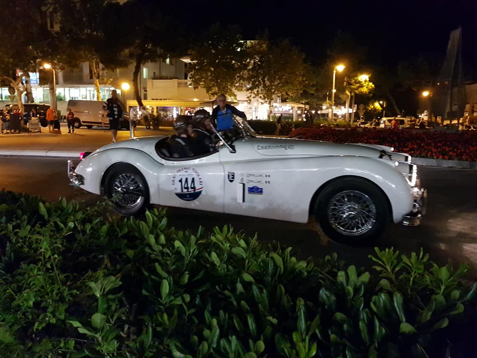 Ieri sera a Cesenatico il défilé del Gran Premio Nuvolari