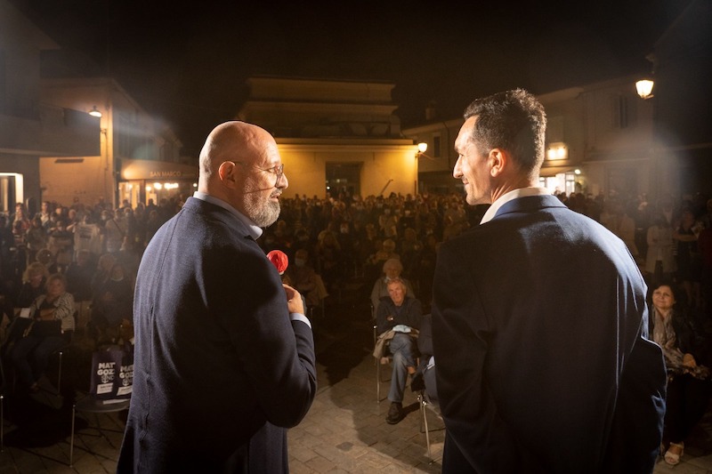 Gozzoli e Bonaccini ancora insieme: 400 persone a Cesenatico