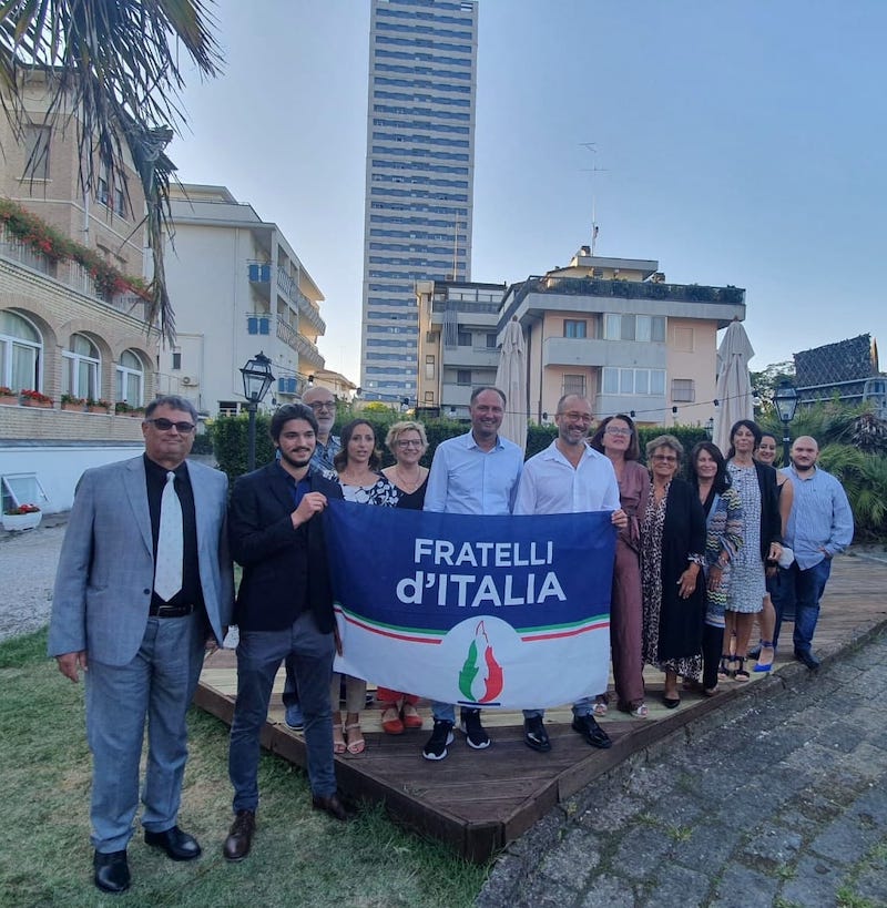 Il senatore Ciriani incontra la lista di Fratelli d’Italia