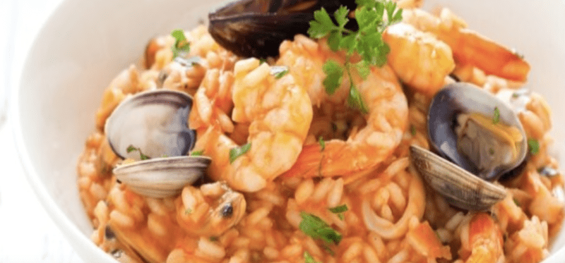 risotto di pesce