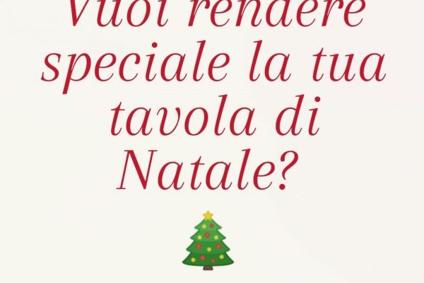 la tavola a natale laboratorio cesenatico