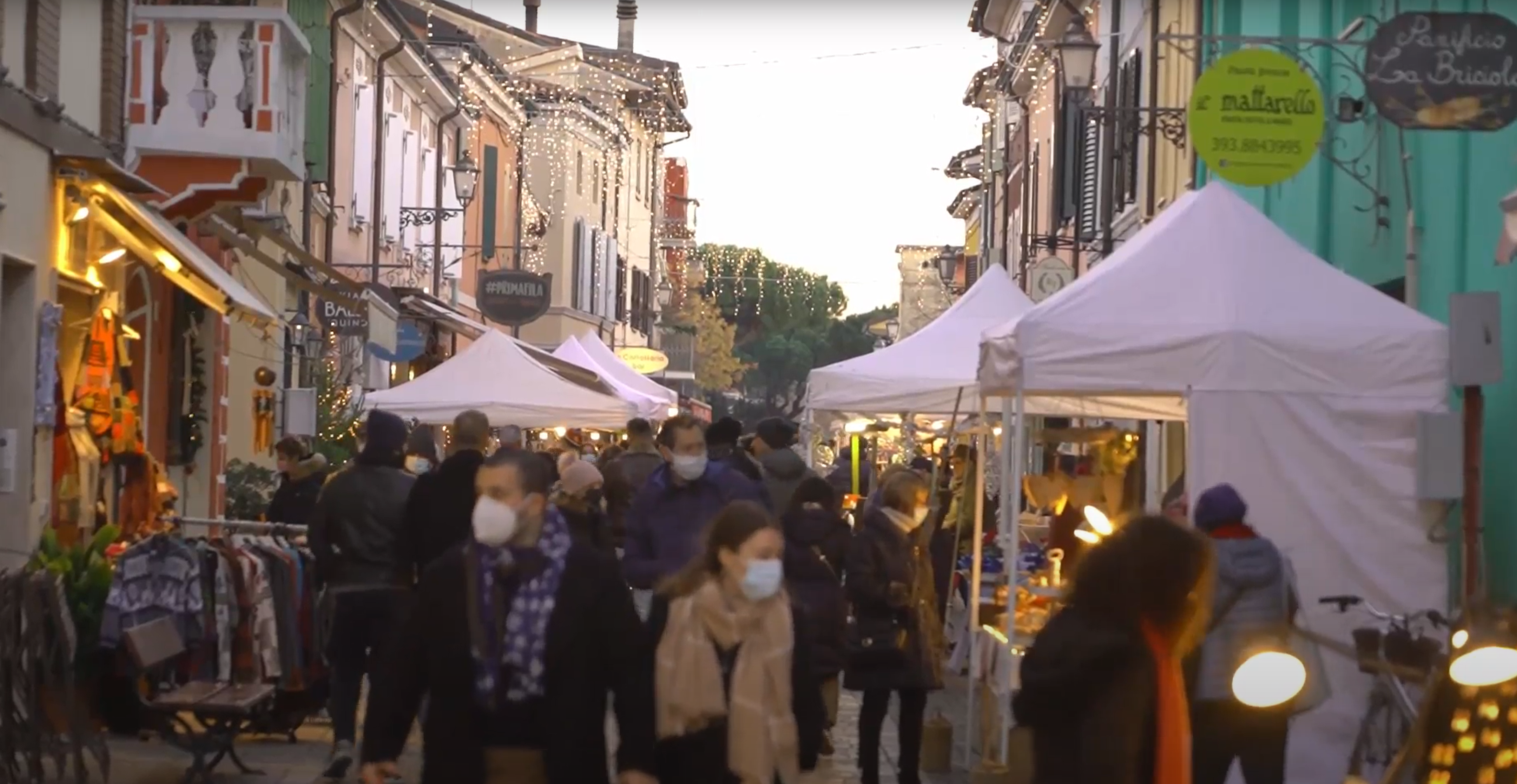 Mercatini di Natale a Cesenatico. Il video