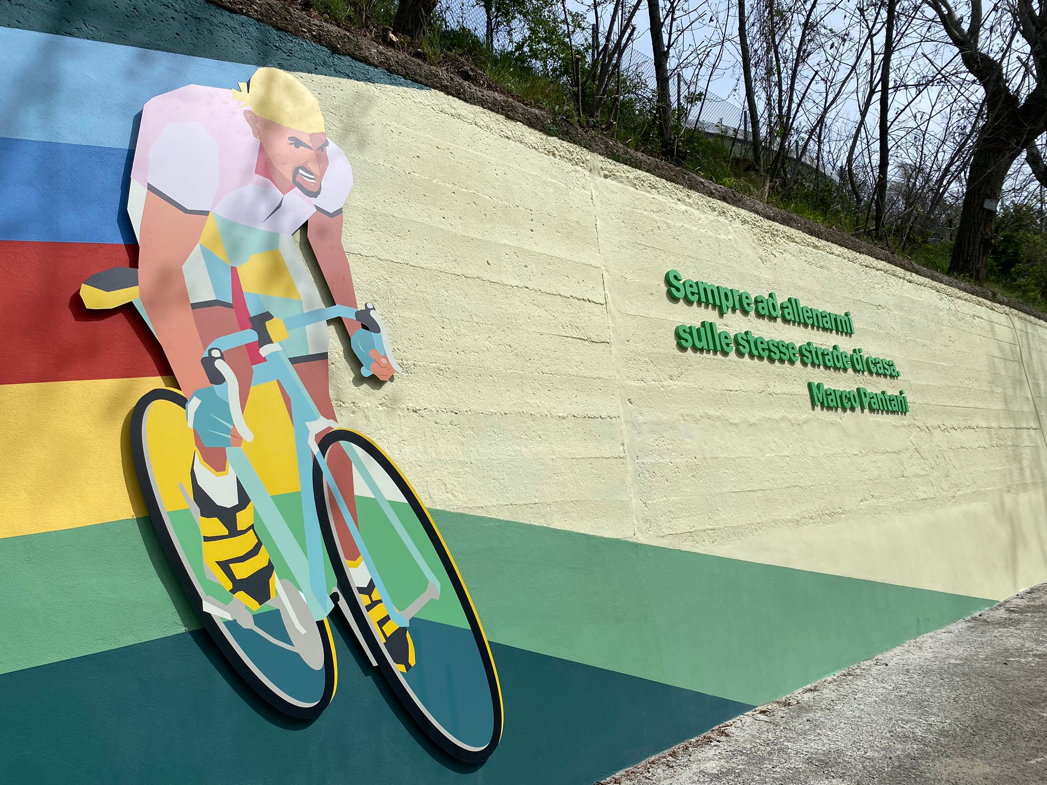 Anche Gabicce rende omaggio alla memoria di Pantani