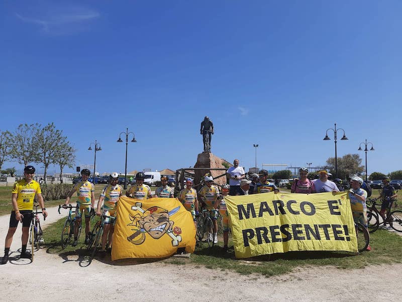 Biella e Cesenatico omaggiano Marco Pantani