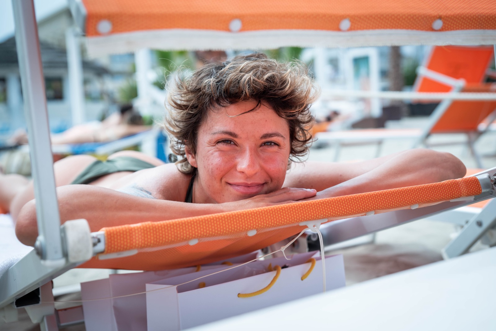 Prima dell’Europeo Valentina Giacinti si rilassa sulla riviera romagnola