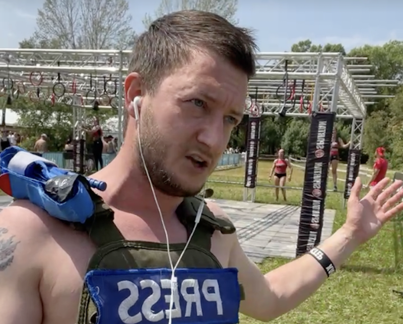 Alla Spartan Race il giornalista combattente IL VIDEO