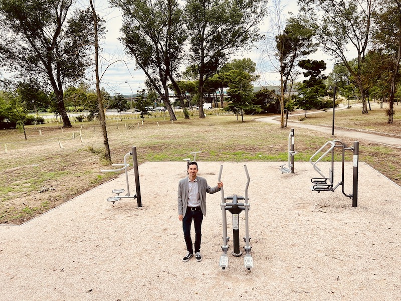 Il parco di Ponente ha una nuova area sportiva