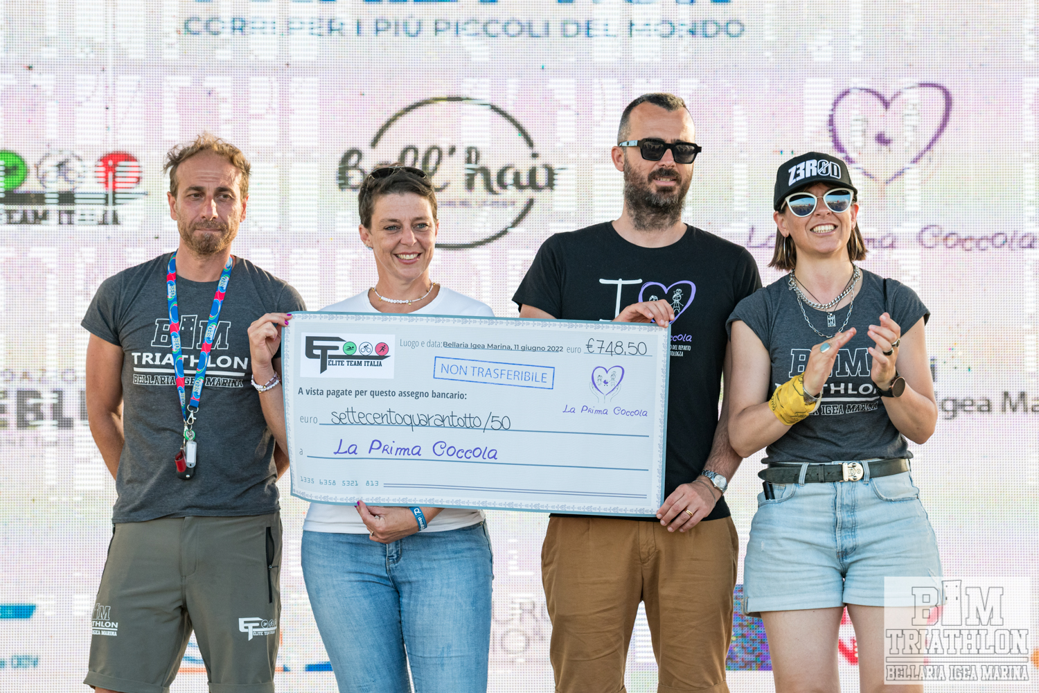 Triathlon Bim, a Bellaria lo sport è davvero per tutti