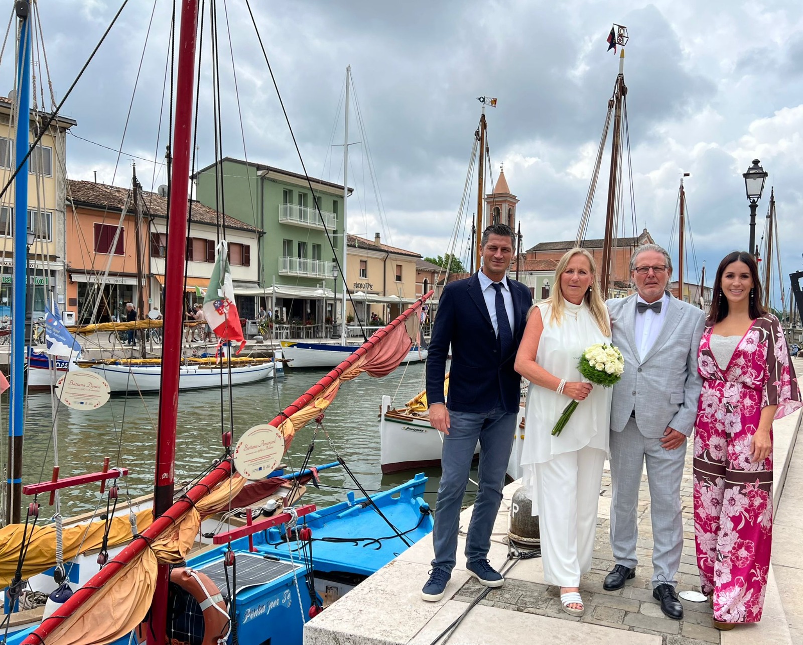 Martina e Frank, dalla Germania a Cesenatico per il fatidico “sì”