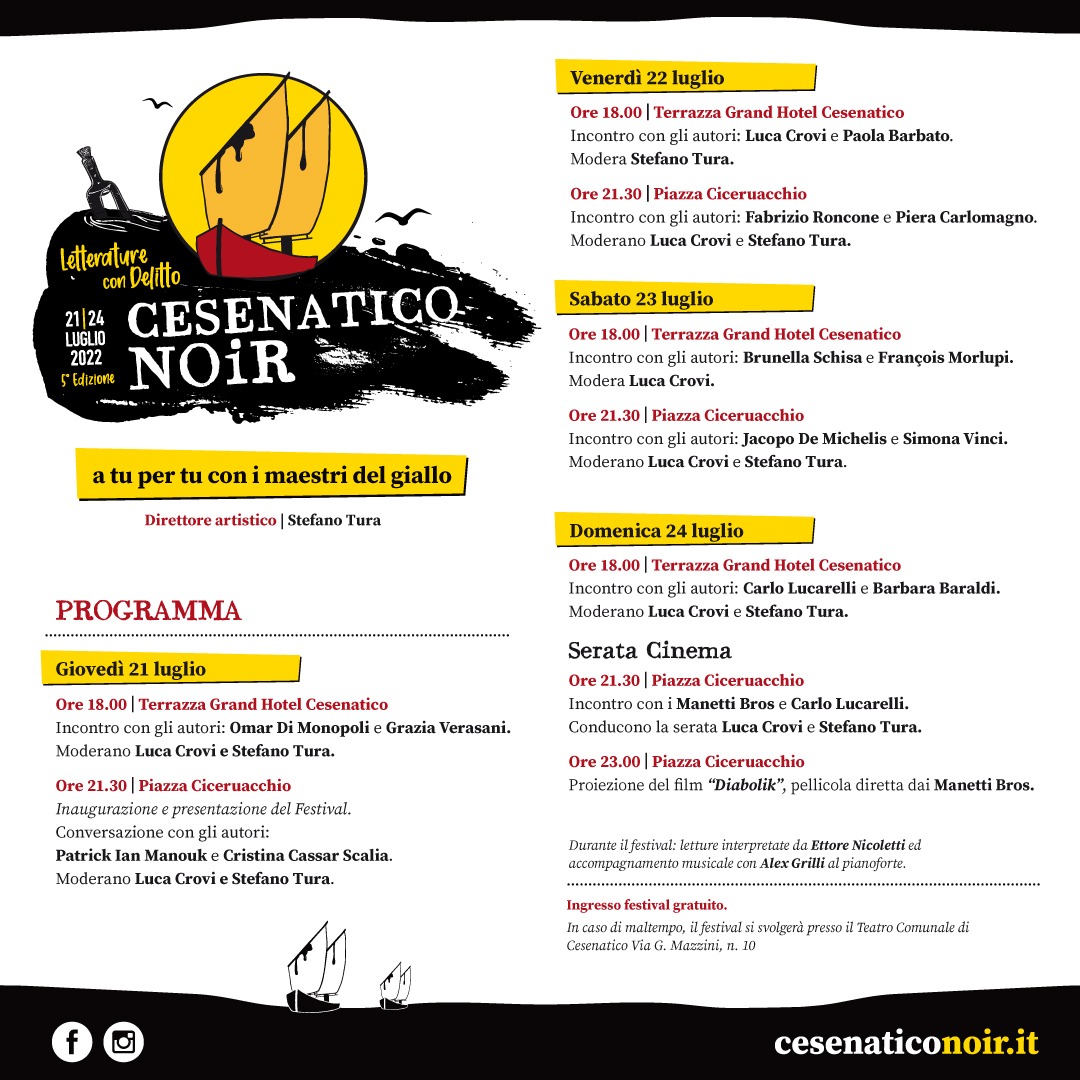 programma cesenatico noir 2022