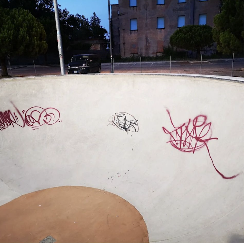 Nuovi atti vandalici allo skatepark di Cesenatico