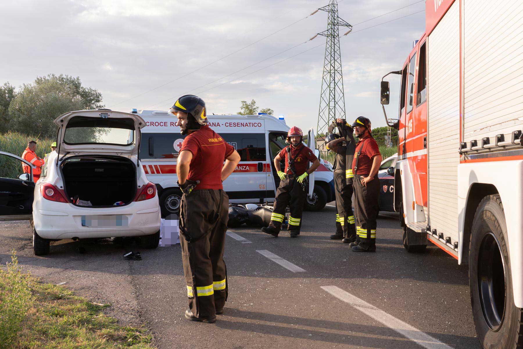 Schianto mortale in Statale Adriatica