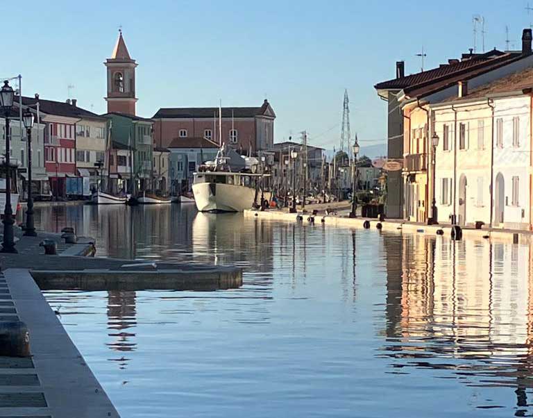 acqua alta porto canale