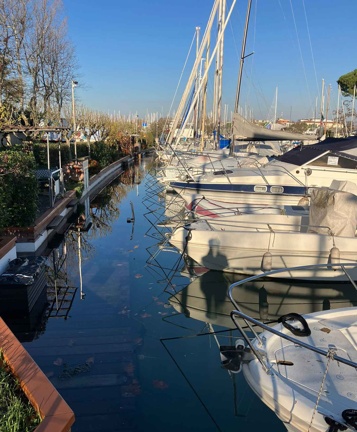 acqua alta porto canale