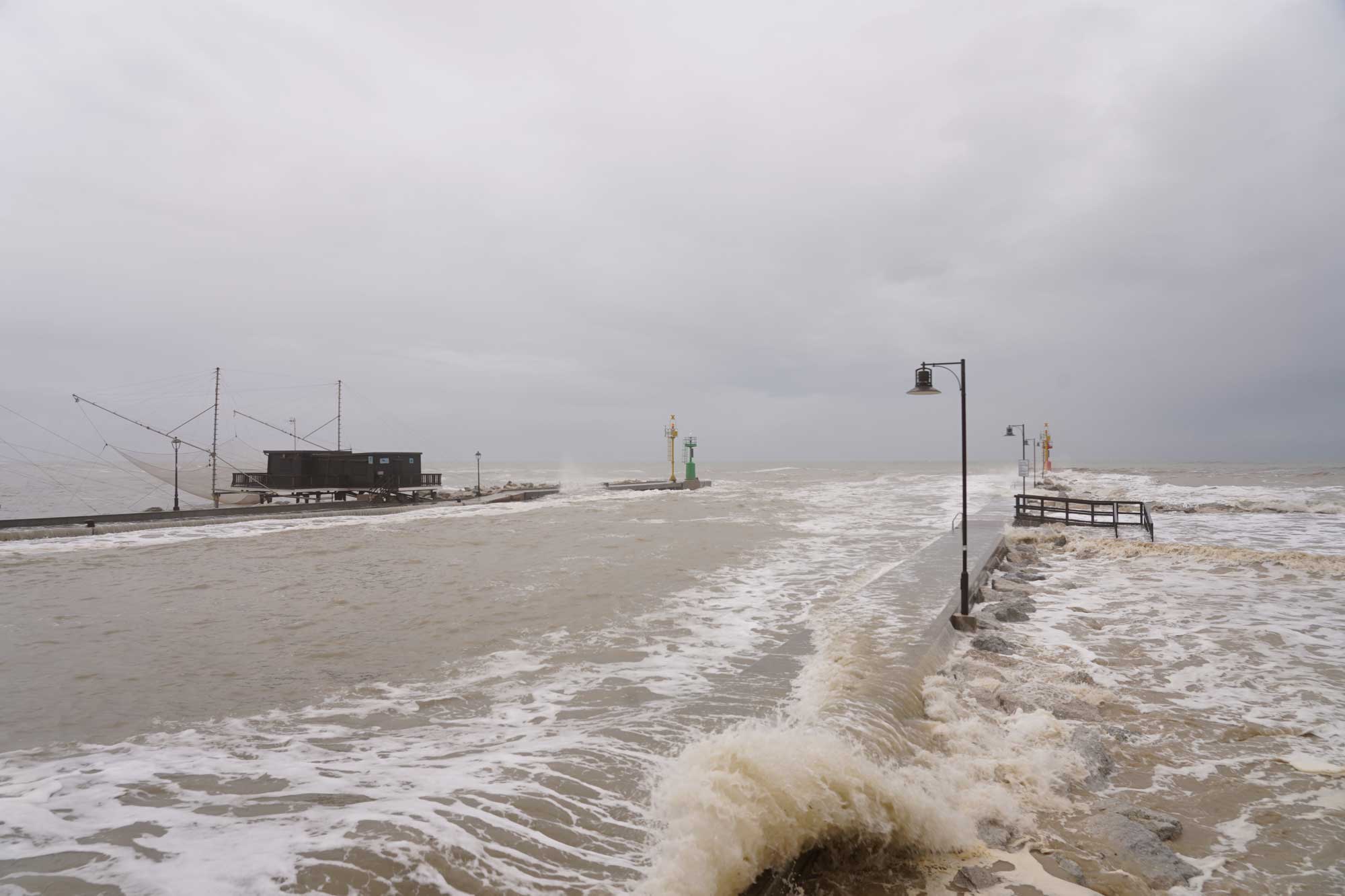 VIDEO – Burrasca torna a colpire Cesenatico