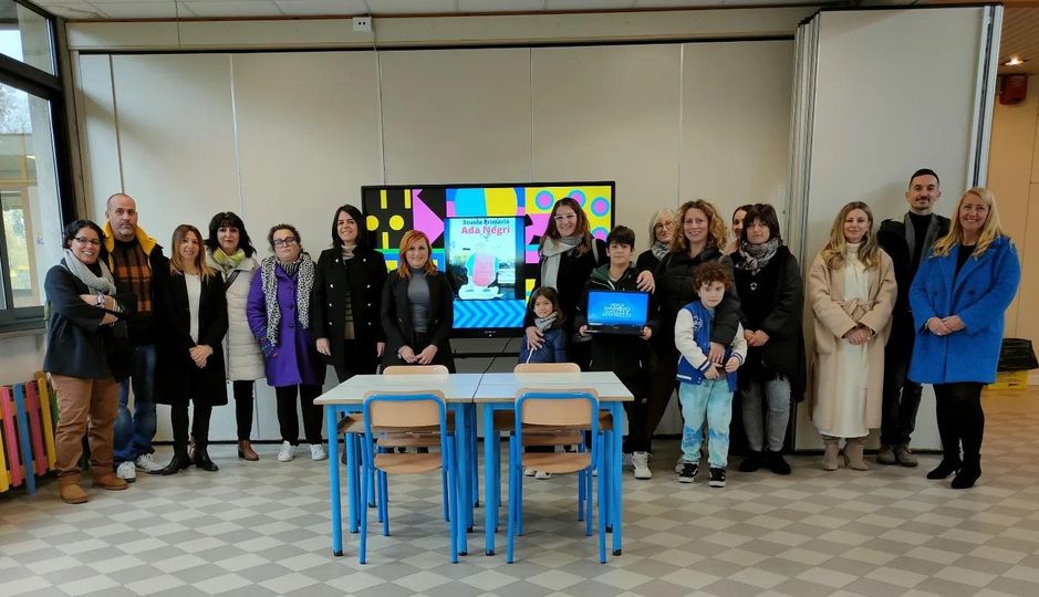 Inaugurate le nuove aule multimediali della scuola “Ada Negri”