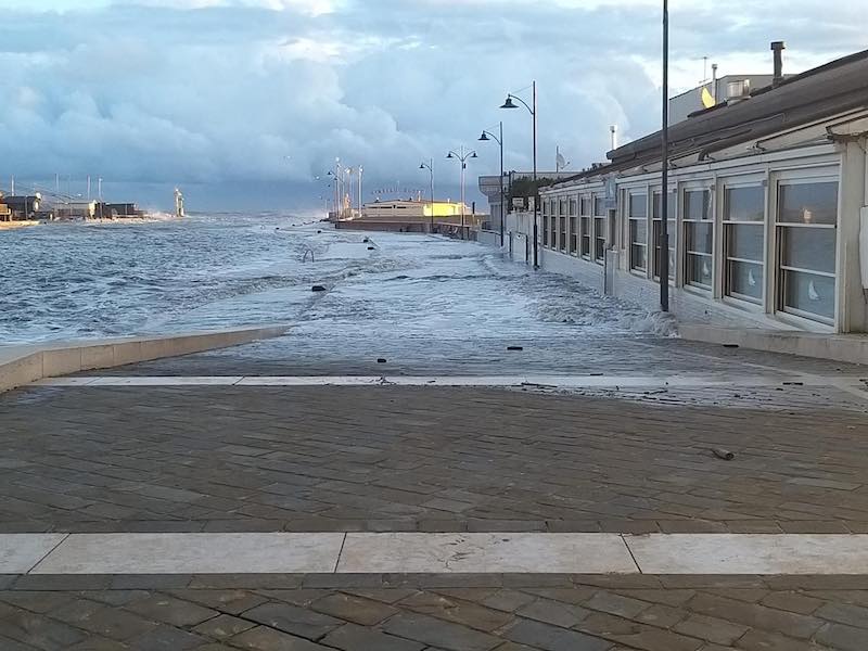 Maltempo: scuole chiuse a Cesenatico e in tutta la Provincia di Forlì-Cesena