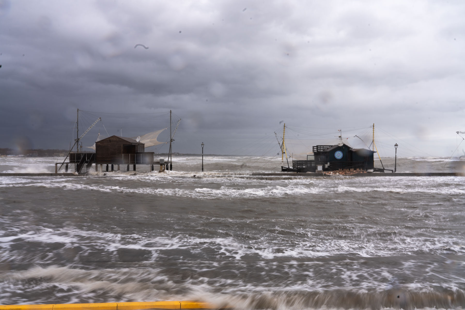 La peggiore burrasca mai registrata a Cesenatico