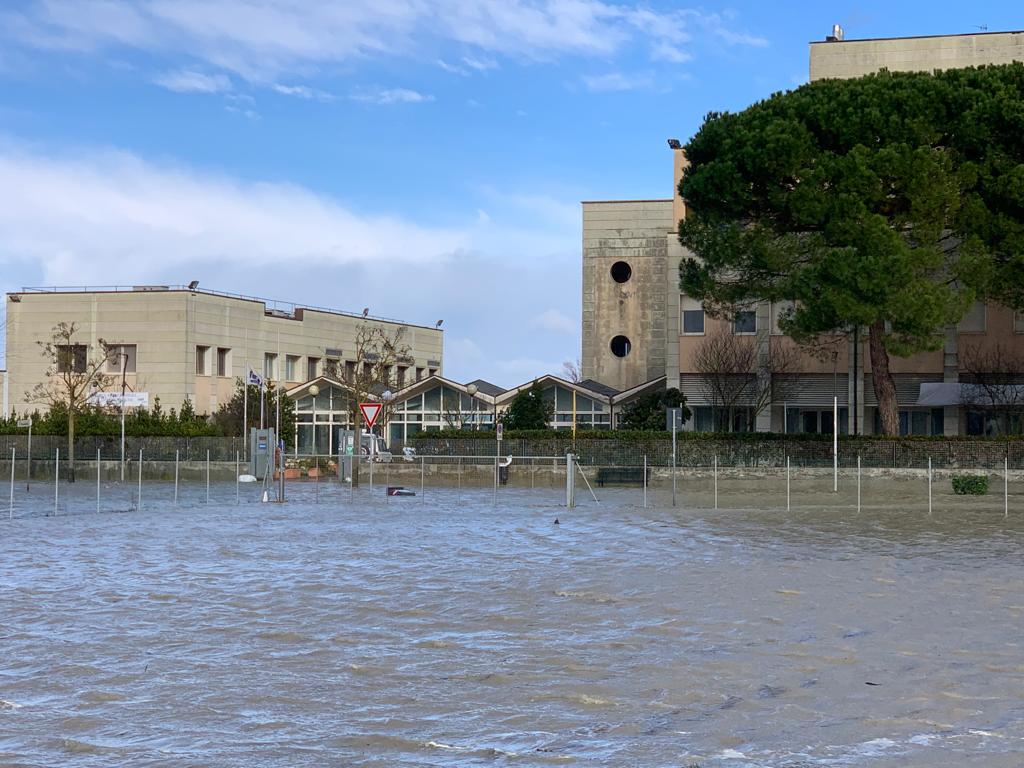 Evacuato lo IAL per allagamento